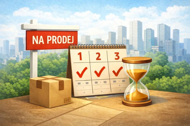 Průměrná doba prodeje nemovitosti v roce 2026